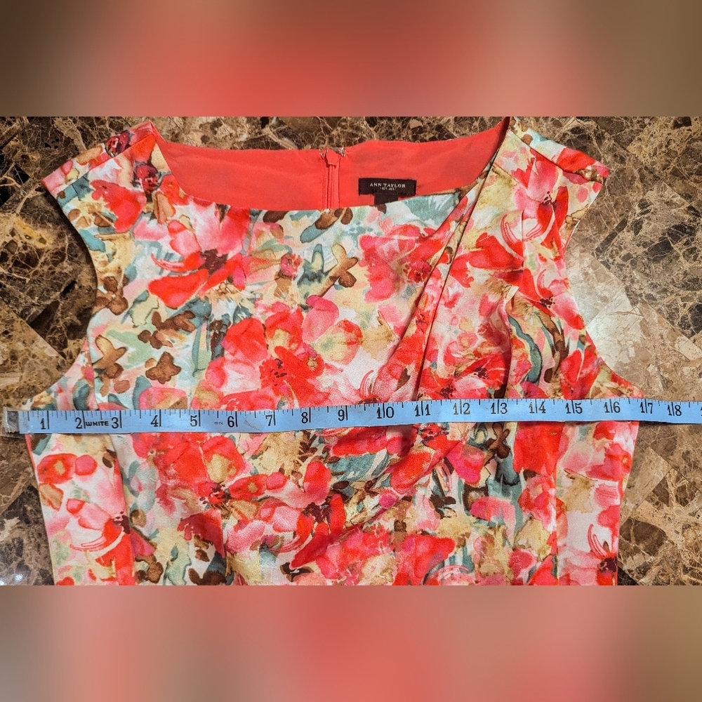 Ann Taylor Pink Floral Dress - Picture 7 of 9